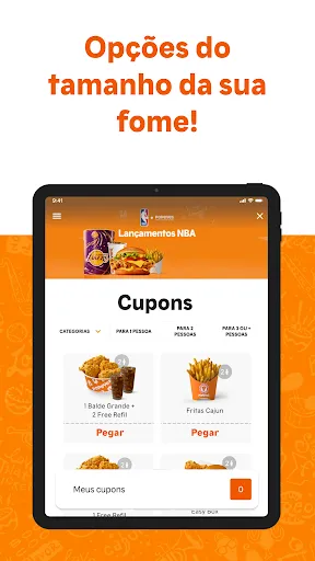 Скриншот 8 — Popeyes Brasil