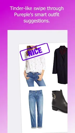 Скриншот 3 — Pureple AI Outfit Planner