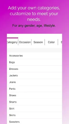 Скриншот 7 — Pureple AI Outfit Planner