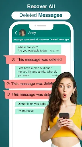 Скриншот 4 — Recover Deleted Messages App