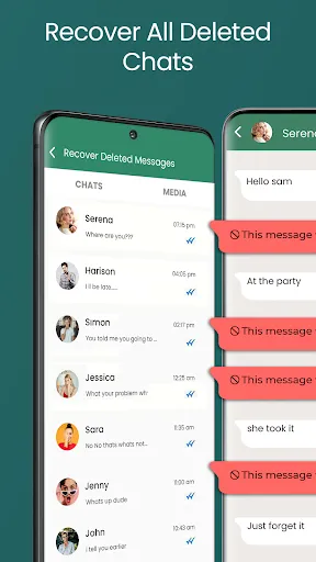 Скриншот 4 — Recover Deleted Messages All