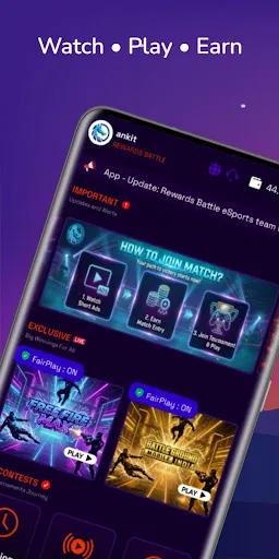 Скриншот 1 — Rewards Battle eSports