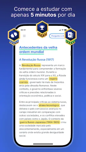 Скриншот 5 — SimpleStudy: Preparatório ENEM