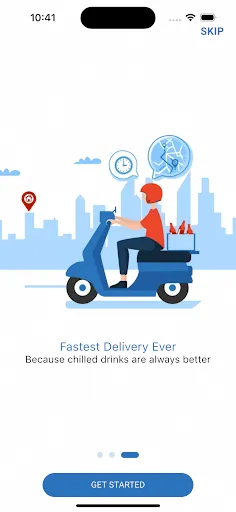 Скриншот 1 — SipUp - 24/7 Alcohol Delivery
