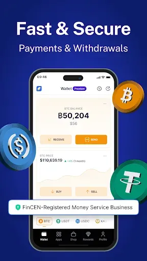 Скриншот 3 — Speed Wallet - Buy Bitcoin