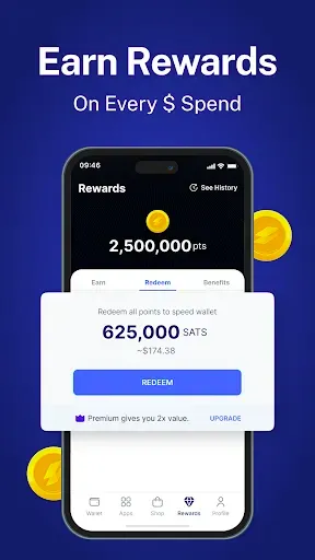 Скриншот 4 — Speed Wallet - Buy Bitcoin