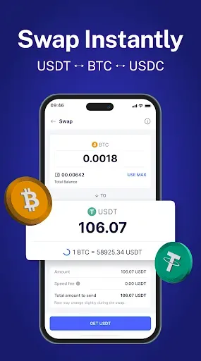 Скриншот 7 — Speed Wallet - Buy Bitcoin