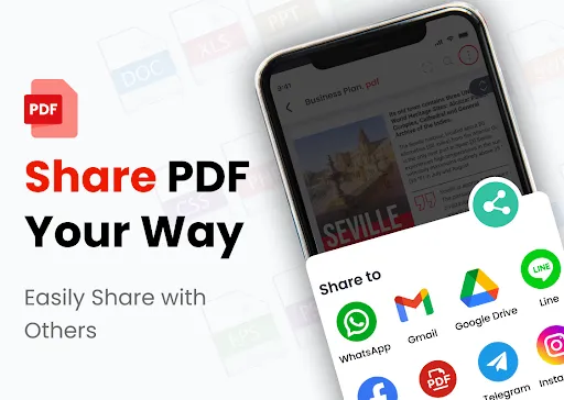 Скриншот 6 — приложениедля чтения PDFфайлов