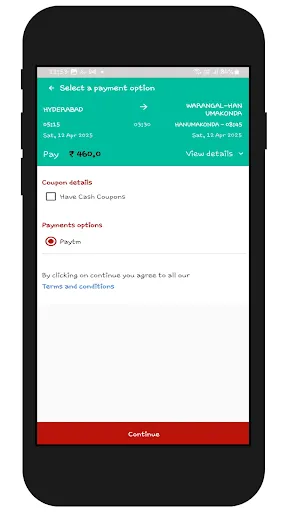 Скриншот 6 — TGSRTC Official Online Booking