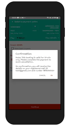Скриншот 7 — TGSRTC Official Online Booking