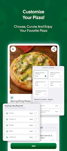 Скриншот 3 — La Pino'z - Order Pizza Online