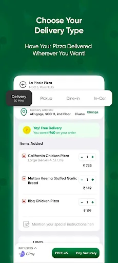 Скриншот 5 — La Pino'z - Order Pizza Online