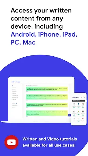 Скриншот 4 — Writecream - AI Content Writer