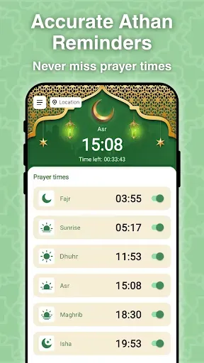 Скриншот 8 — WePray: Quran, Athan & Qibla
