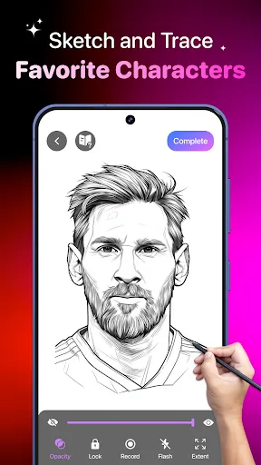 Скриншот 5 — AR Art Draw: Trace & Paint