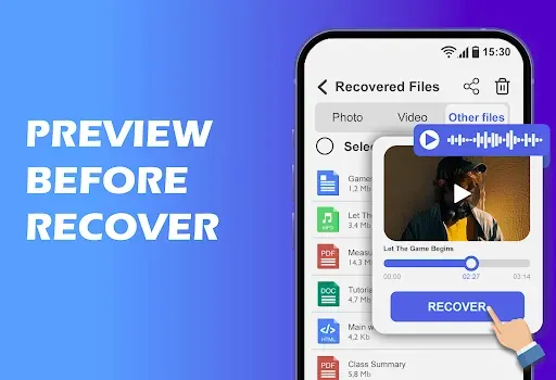 Скриншот 4 — Files & Photos Recovery App