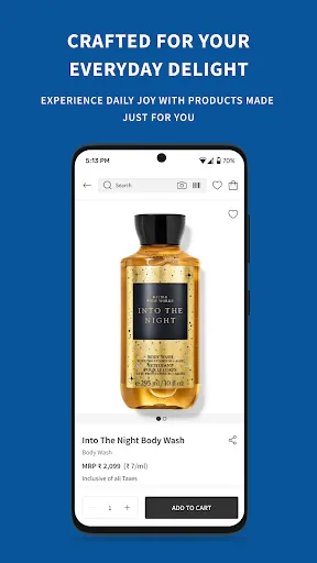 Скриншот 1 — Bath & Body Works India
