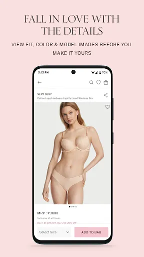 Скриншот 3 — Victoria's Secret India
