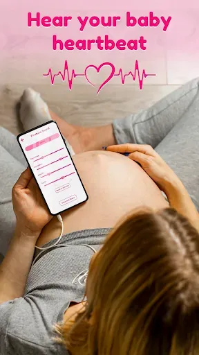 Скриншот 1 — Hear My Baby Heartbeat Monitor