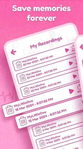 Скриншот 3 — Hear My Baby Heartbeat Monitor