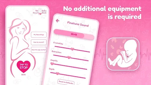 Скриншот 7 — Hear My Baby Heartbeat Monitor