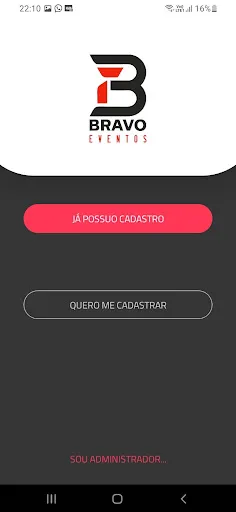 Скриншот 1 — Bravo Eventos