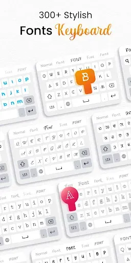 Скриншот 2 — Fonts Keyboard Style