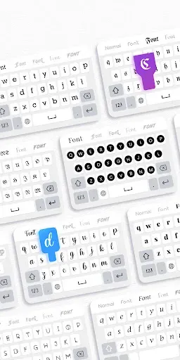 Скриншот 3 — Fonts Keyboard Style