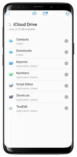 Скриншот 5 — iSync: Access to iCloud