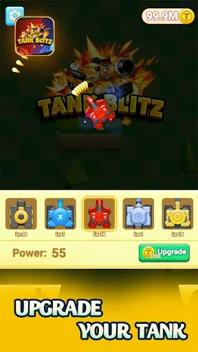 Скриншот 1 — Tank Blitz: Battle for Glory