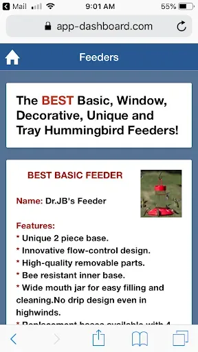 Скриншот 4 — Hummingbird Tracker