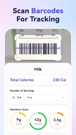 Скриншот 4 — AI Calorie Counter - Appediet