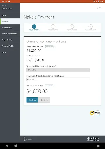 Скриншот 6 — Online Portal by AppFolio