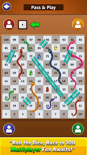 Скриншот 3 — Snakes and Ladders: Board Game