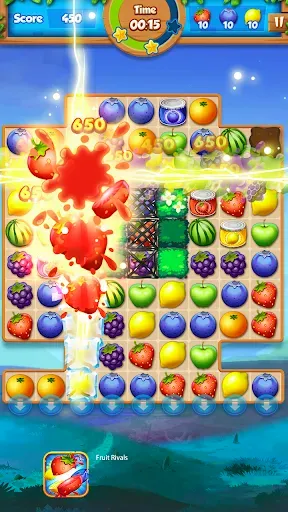Скриншот 4 — Фрукты конкурс - Fruit Rivals