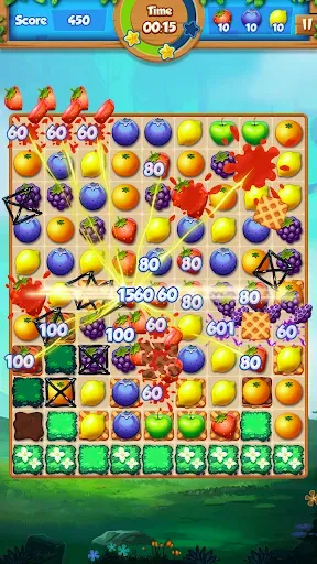 Скриншот 8 — Фрукты конкурс - Fruit Rivals