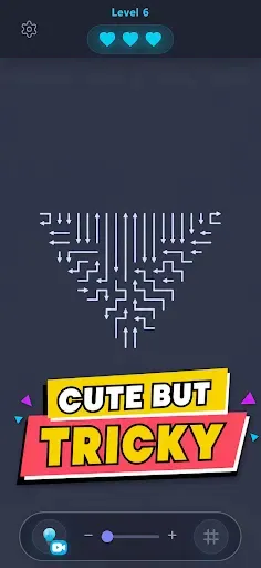 Скриншот 4 — Arrow Puzzle: Hardcore