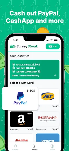 Скриншот 3 — SurveyStreak - Earn Money