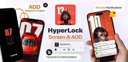 Скриншот 1 — HyperLock Screen & AOD