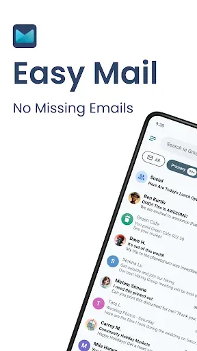 Скриншот 2 — Easy Mail - Email Launcher