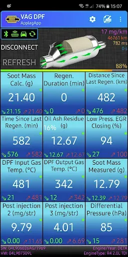 Скриншот 2 — VAG DPF