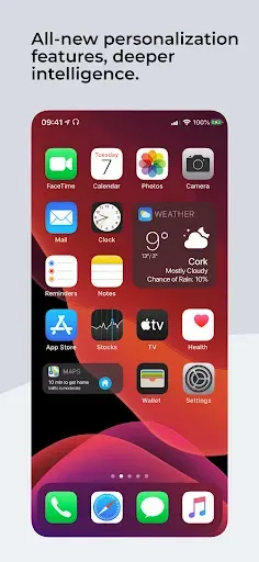 Скриншот 1 — Launcher iOS-Style
