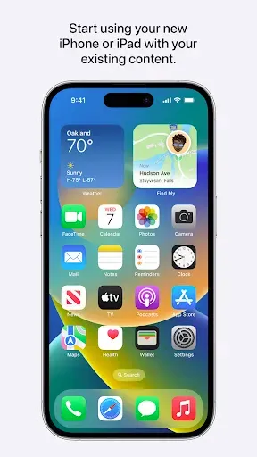 Скриншот 3 — Перенос на iOS