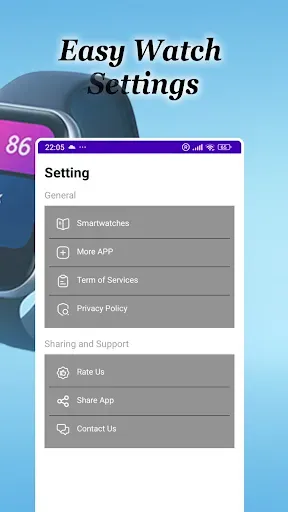 Скриншот 4 — SmartWatch Connect for Android