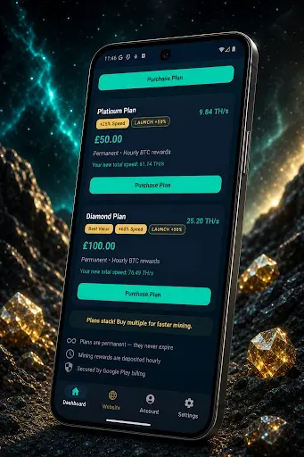 Скриншот 3 — BTC Cloud Miner