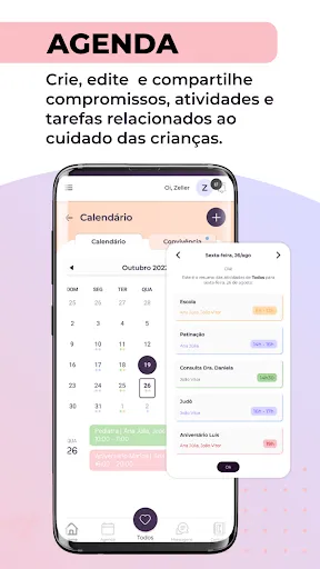 Скриншот 3 — Zelle: cuidado dos filhos