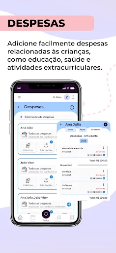 Скриншот 7 — Zelle: cuidado dos filhos