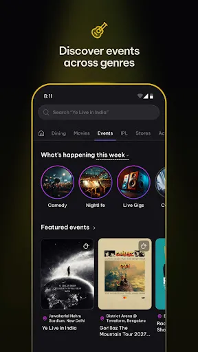 Скриншот 3 — District: Movies Events Dining