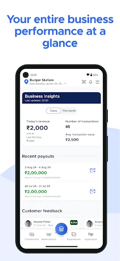 Скриншот 2 — Zomato Dining Partner