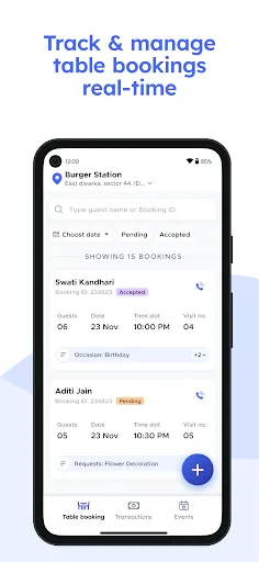 Скриншот 3 — Zomato Dining Partner